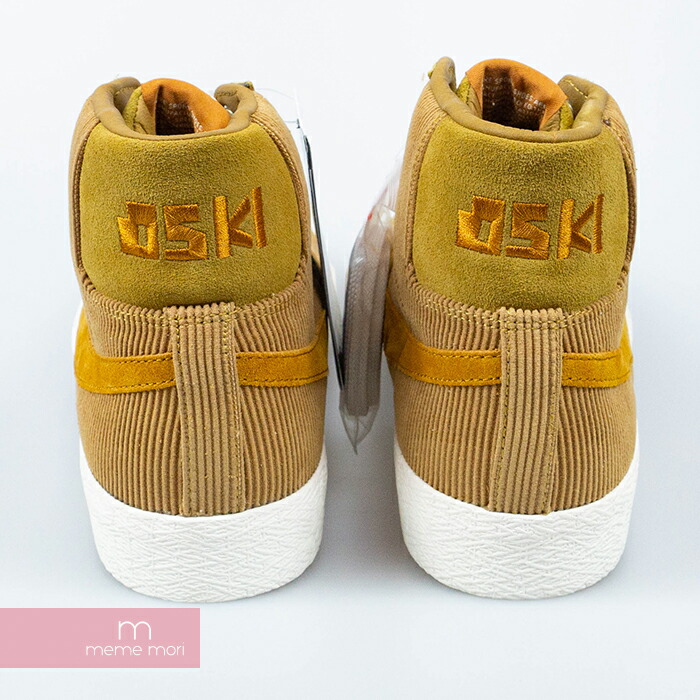 楽天市場 セール Nike Sb Osi 19aw Zoom Blazer Mid Iso Cd2569 0 ナイキsb ズームブレイザーミッド コーデュロイ ハイカットスニーカー ブラウン サイズus9 27cm プレゼント ギフト 1912 新古品 Me04 Me05 Meme Mori