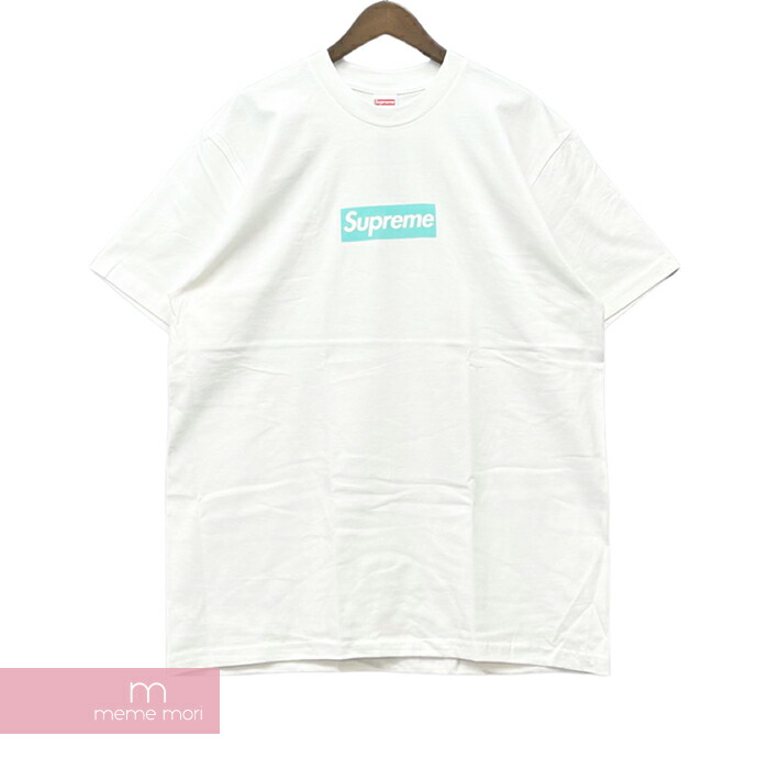 税込 Supreme×TIFFANYCo. 2021AW Box Logo Tee シュプリーム