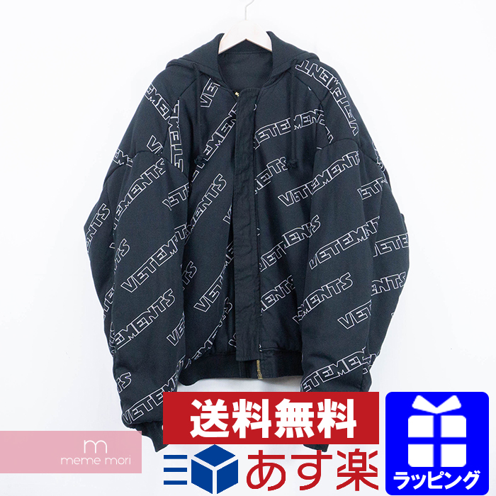 新品】VETEMENTS 総柄 ロゴ コート ジャケット polychemindo.com