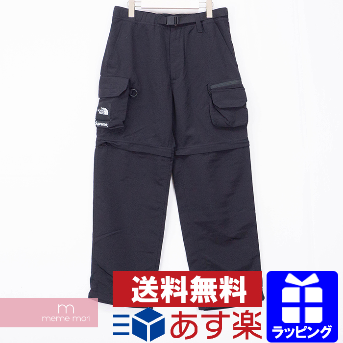 楽天市場 Supreme The North Face ss Belted Cargo Pant シュプリーム ノースフェイス カーゴパンツ ベルト付 ナイロンパンツ ブラック サイズs 0928 新古品 Meme Mori