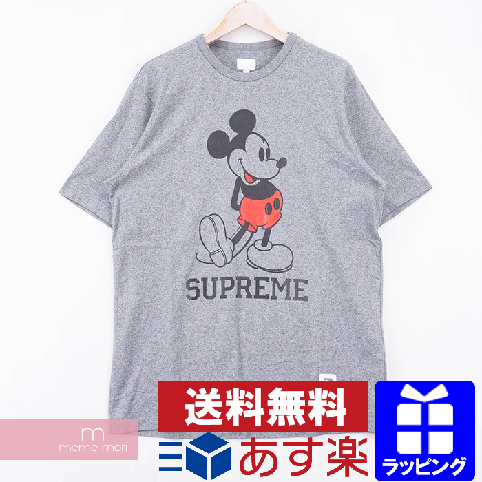 楽天市場 Sale Supreme Disney 09aw Mickey Mouse Tee シュプリーム ディズニー ミッキーマウスtシャツ 半袖 カットソー グレー サイズl 0624 中古 B Meme Mori