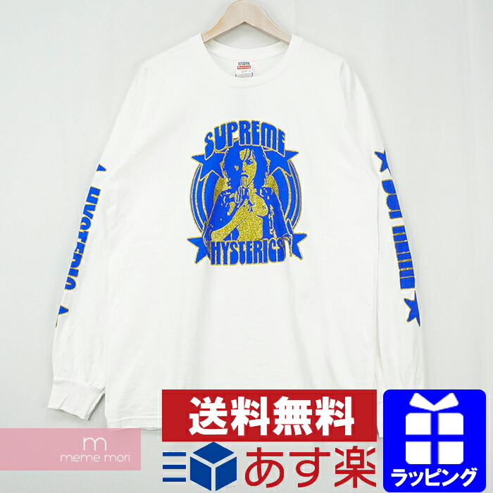 Supreme Hysteric Glamour 21ss L S Tee シュプリーム ヒステリックグラマー ロングスリーブtシャツ 長袖カットソー ロンt 刷り出す ラメ 白妙 大いさl 新古種目 Me04 Earthkitchen Ph