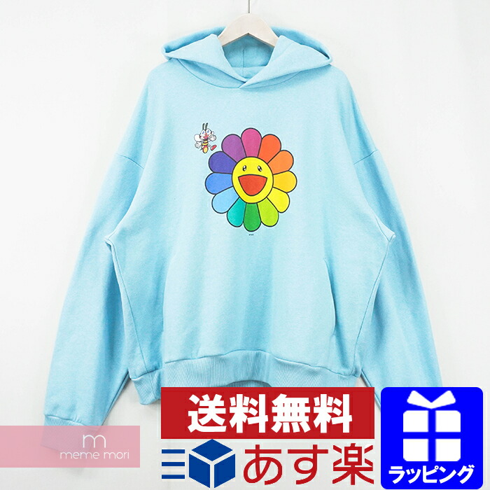 楽天市場 Takashi Murakami Pangaia 21ss Flower Hoodie Cobalt Blue 村上隆 パンゲア フラワーフーディ コバルトブルー プルオーバーパーカー プリント ミツバチ Moma Design Store ライトブルー サイズxl 新古品 Meme Mori