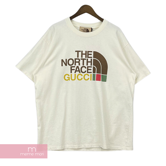 Sale Gucci The North Face 21ss Oversize Tee Xjdcl グッチ ノースフェイス オーバーサイズtシャツ 半袖カットソー ロゴプリント ナチュラル サイズm 新古品 Me04 Voli Me