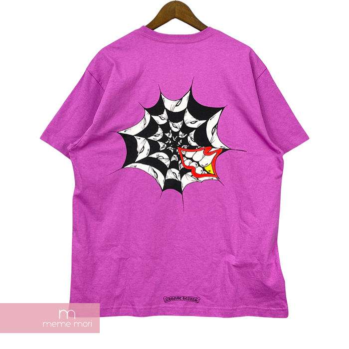 T-ポイント5倍】 CHROME HEARTS×MATTY BOY 2021SS Spider Web S Tee