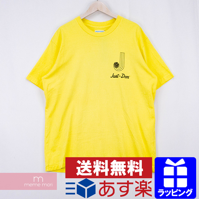 楽天市場 セール Just Don The Sound Print Tee ジャストドン プリントtシャツ 半袖 カットソー イエロー サイズl 0903 中古 B Meme Mori