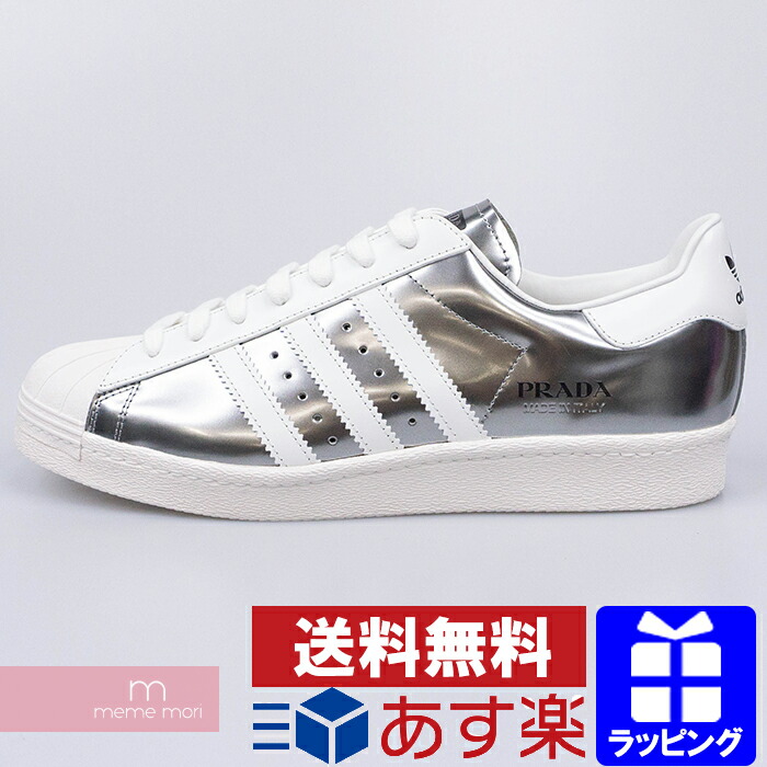 爆売り セール オンライン限定 Prada Adidas aw Superstar Fx4546 プラダ アディダス スーパースター ローカットスニーカー メタリックシルバー サイズus10 28cm 09 新古品 Me04 最適な材料 Werther Com Br