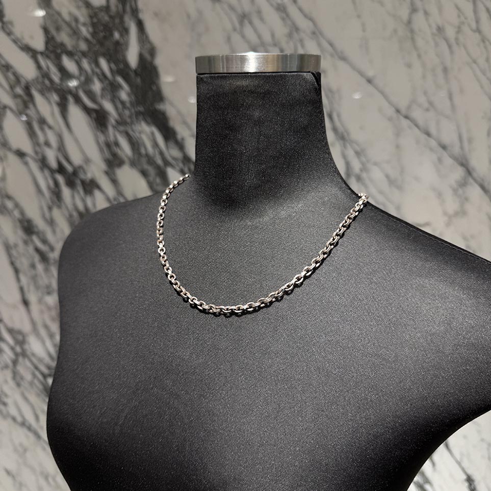 楽天市場】CHROME HEARTS クロムハーツ ペーパーチェーン 20インチ