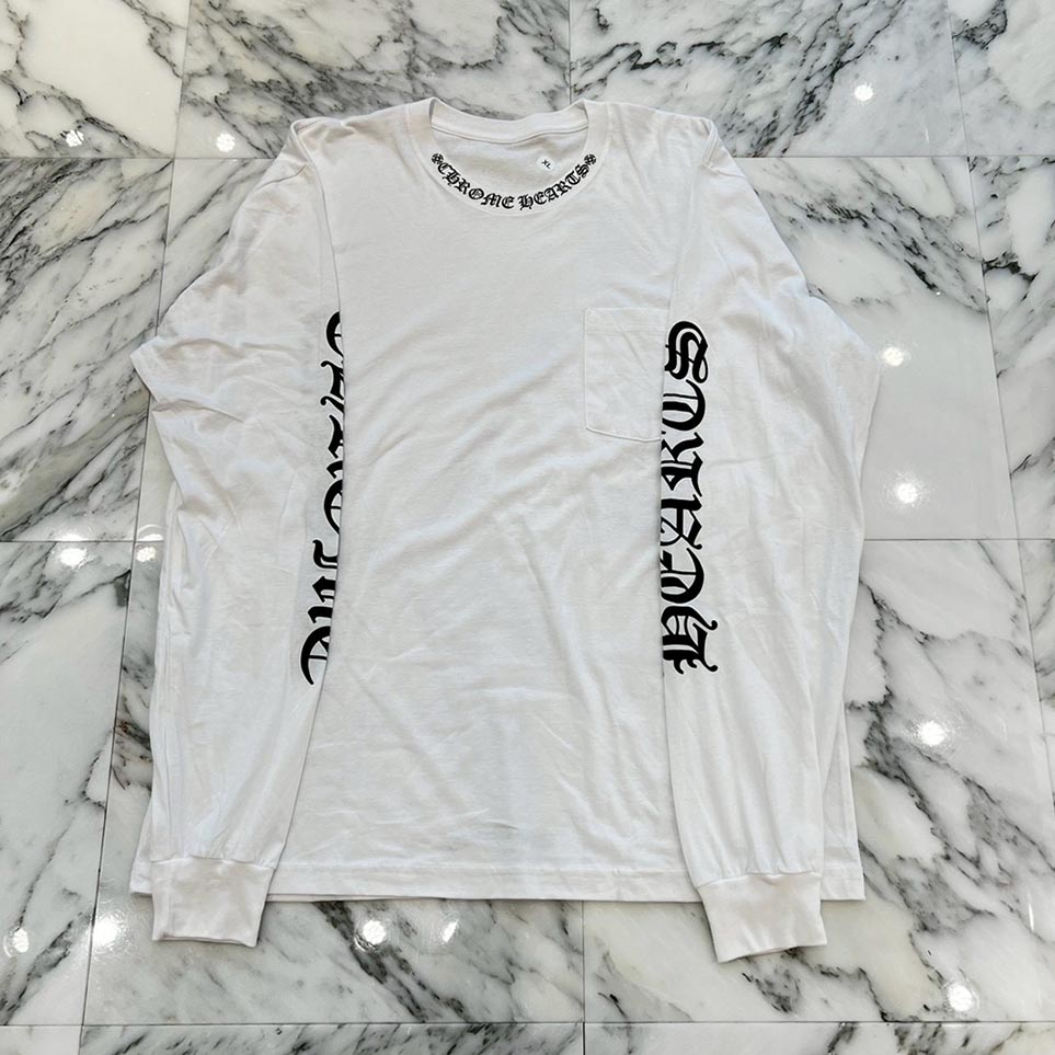 楽天市場】CHROME HEARTS Paris L/S Tee クロムハーツ パリロング