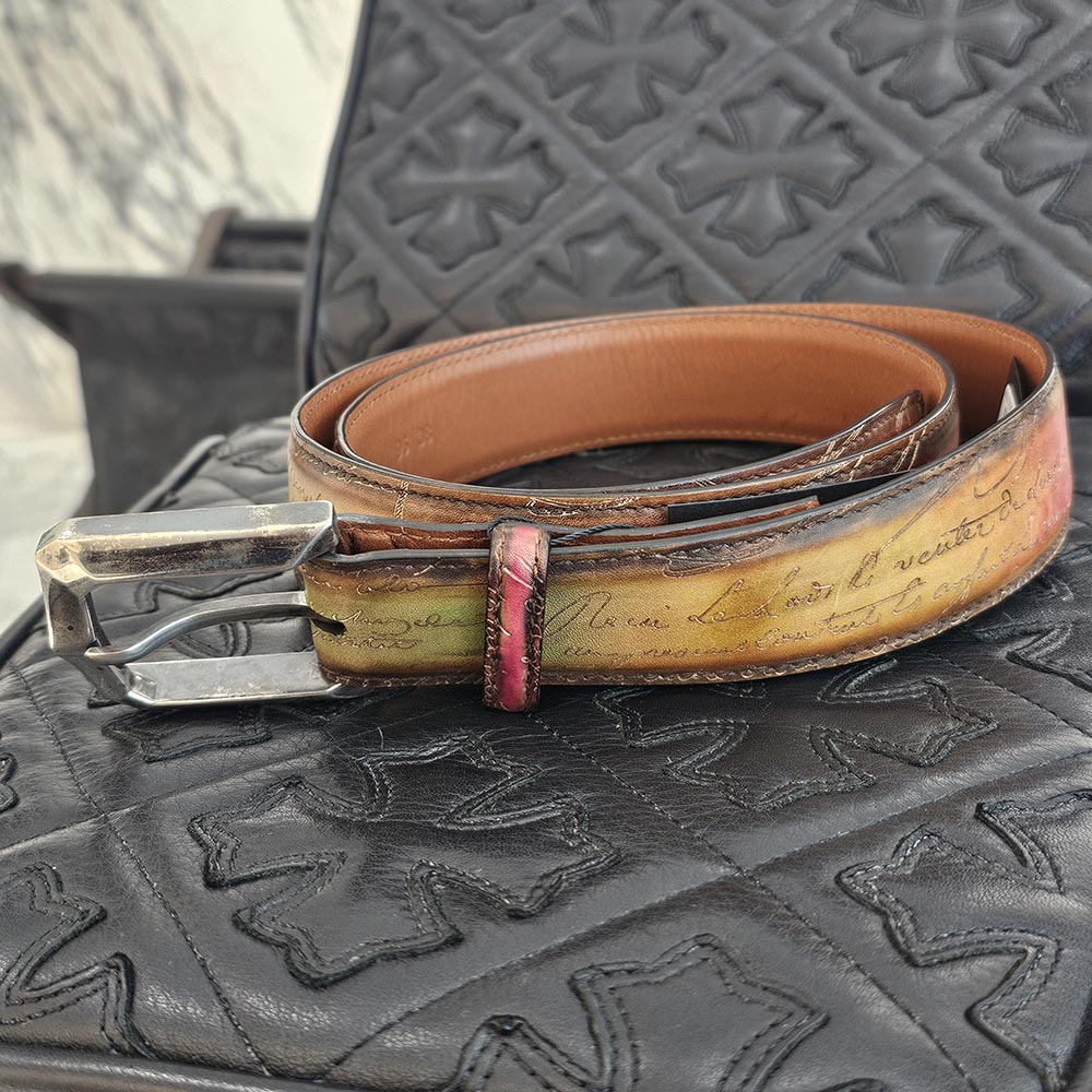 楽天市場】Berluti ベルルッティ ベルト サイズ:90 36 クラシック