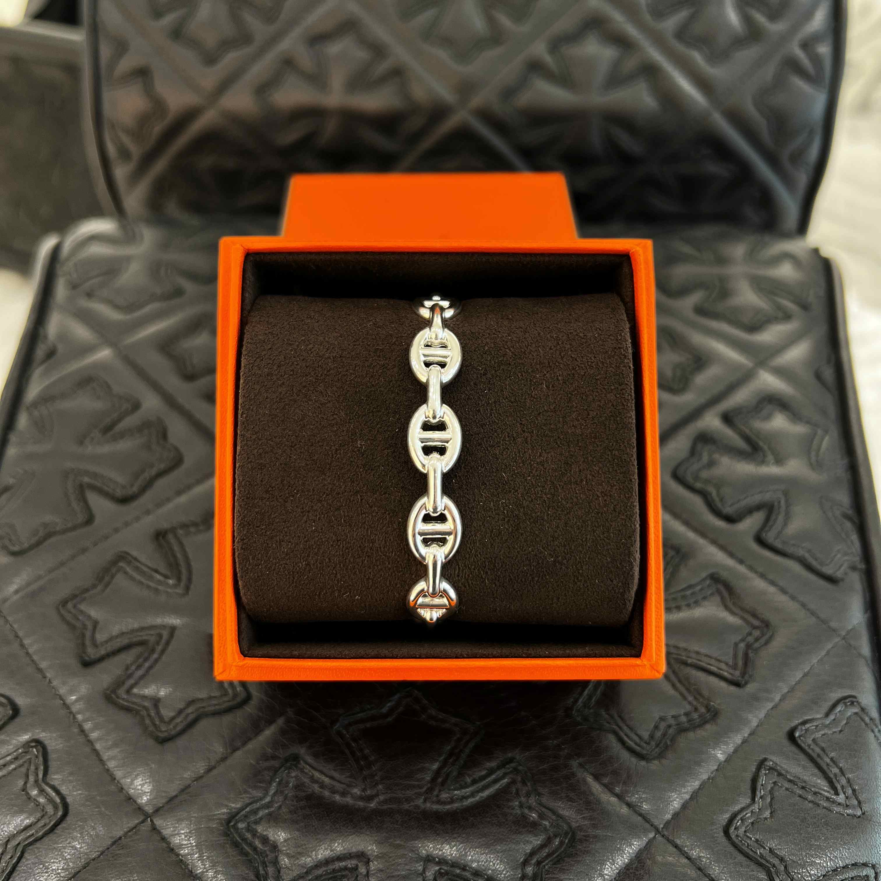 楽天市場】HERMES エルメス シェーヌダンクル ジェアン ブレスレット