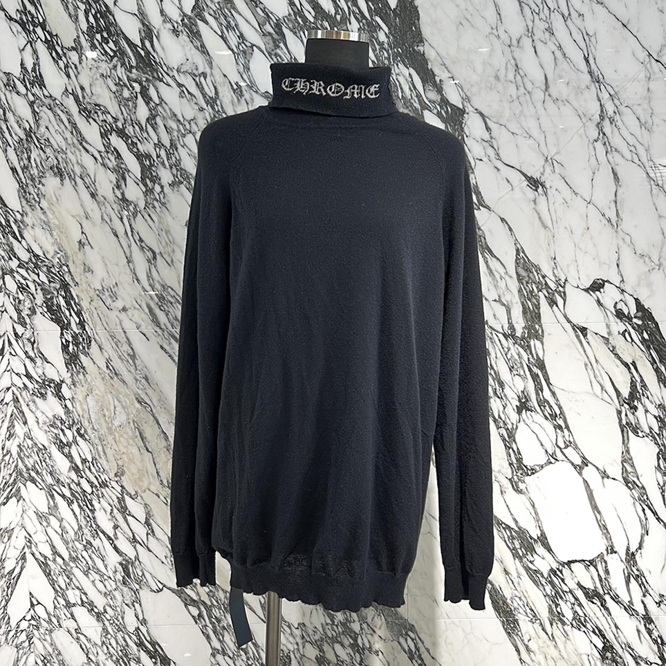 楽天市場】クロムハーツ【CHROMEHEARTS】【カシミヤ】タートルネック  