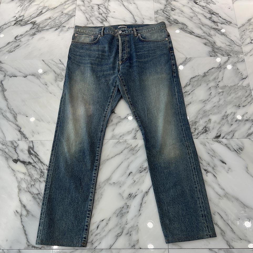 楽天市場】【中古】DIOR×sacai 21AW Slim-Fit Jeans Low Cotton Denim