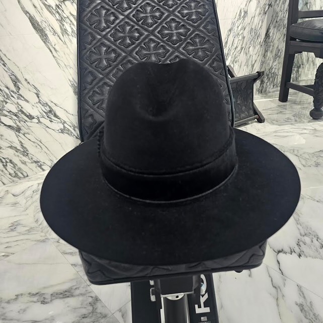 楽天市場】CHROME HEARTS STABBIN CAPTAIN LEATHER HAT クロムハーツ