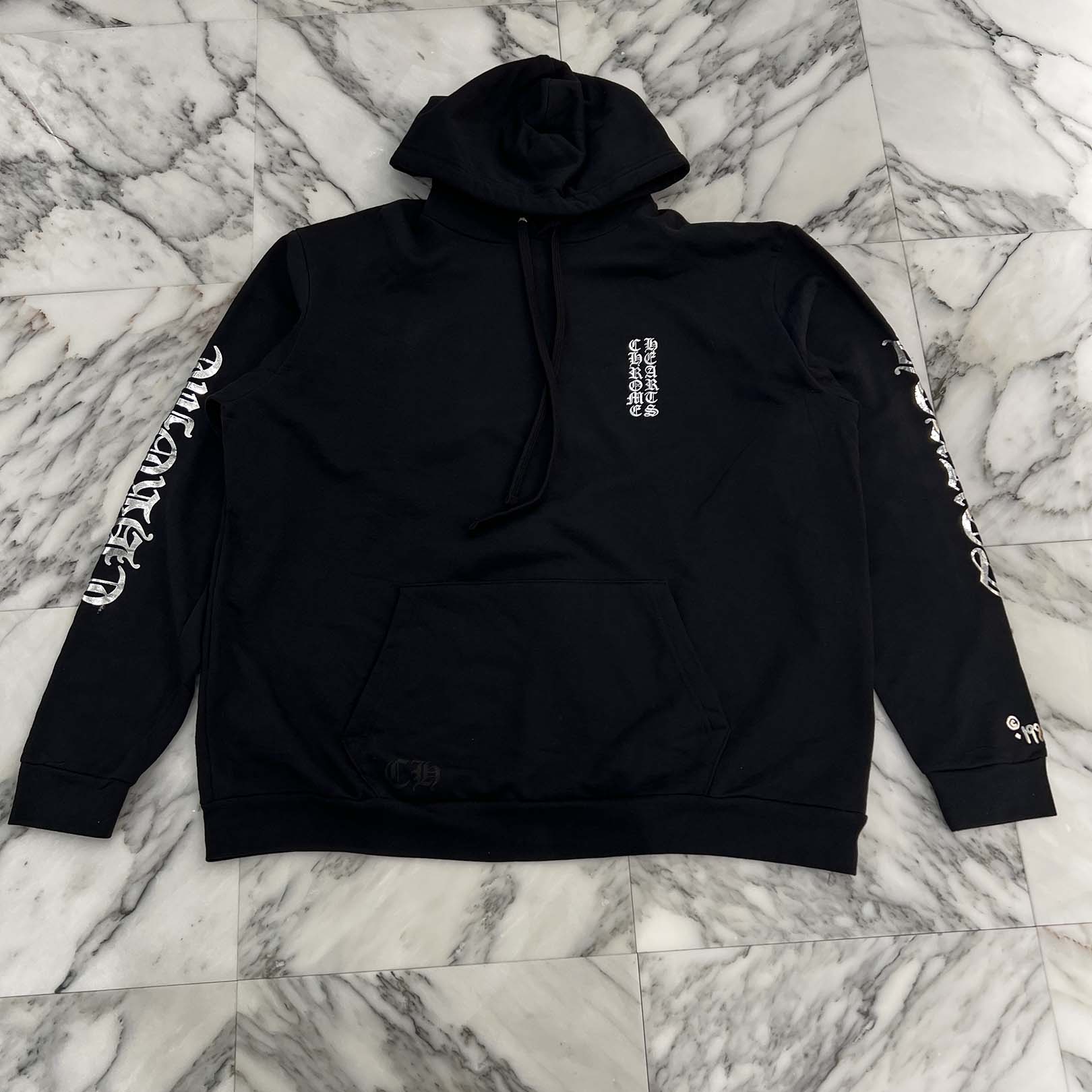 新品未使用 クロムハーツ 25AW CH Logo ynot パーカー CHROME HEARTS（クロムハーツ） サイズ:M YNOT CHプラスレザーパッチ