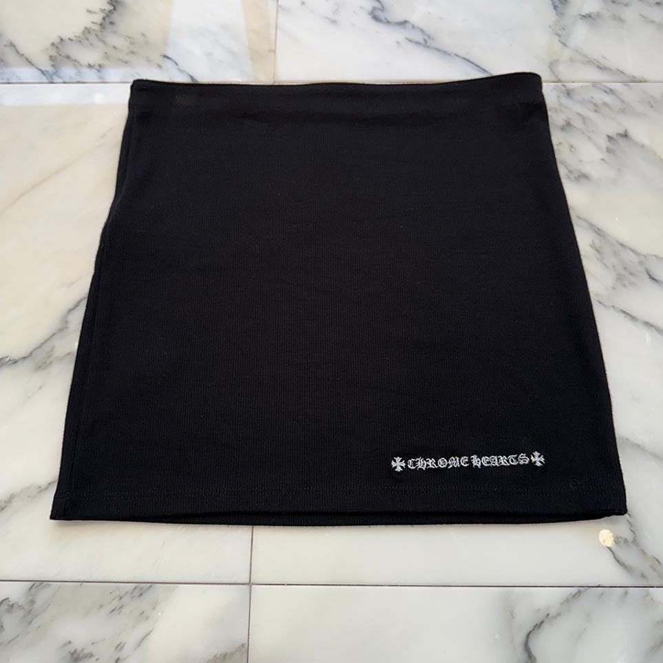 新品未使用　クロムハーツ　クロスパッチ付き　ナイロンスカート　Lady's CHROME HEARTS クロムハーツ スカート サイズ:29インチ クロスパッチ付