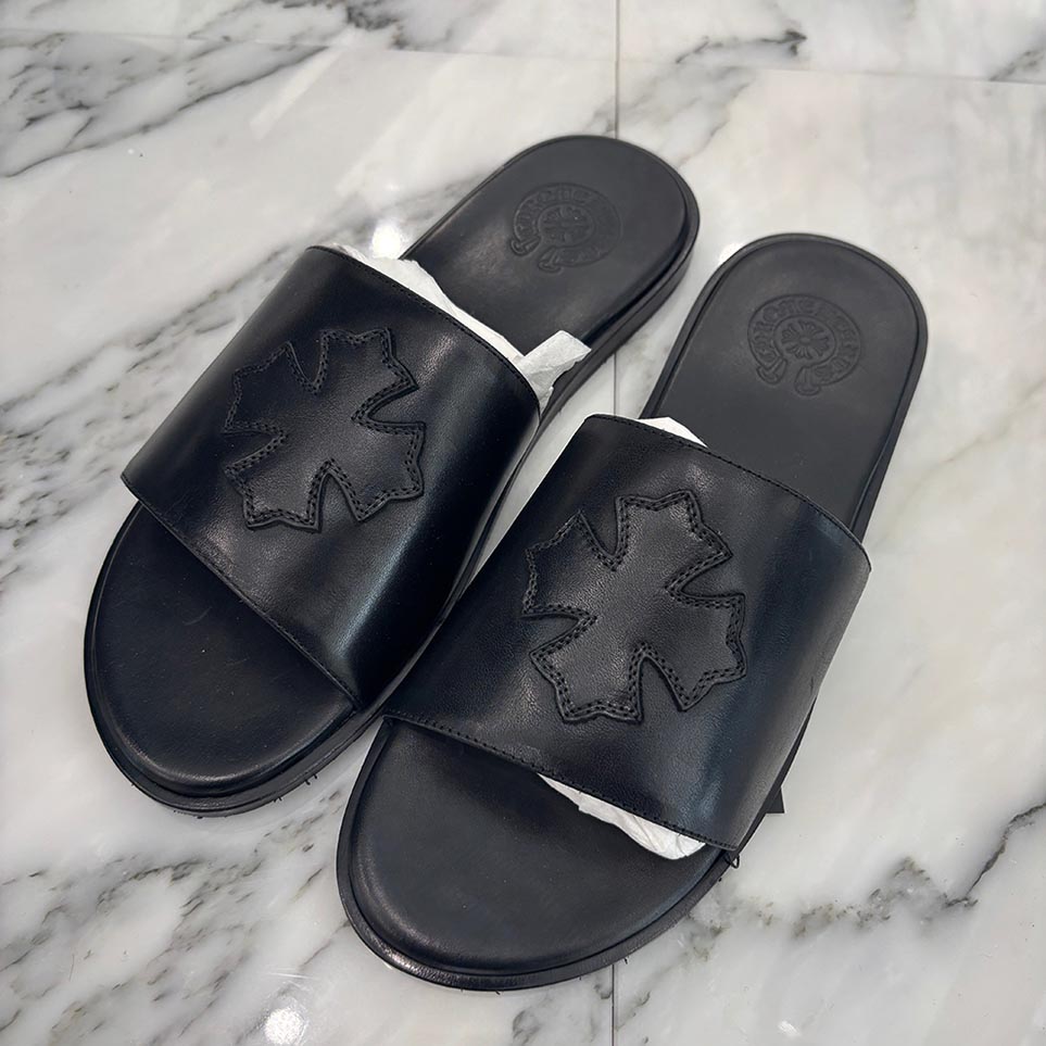 楽天市場】CHROME HEARTS クロムハーツ サンダル レザー
