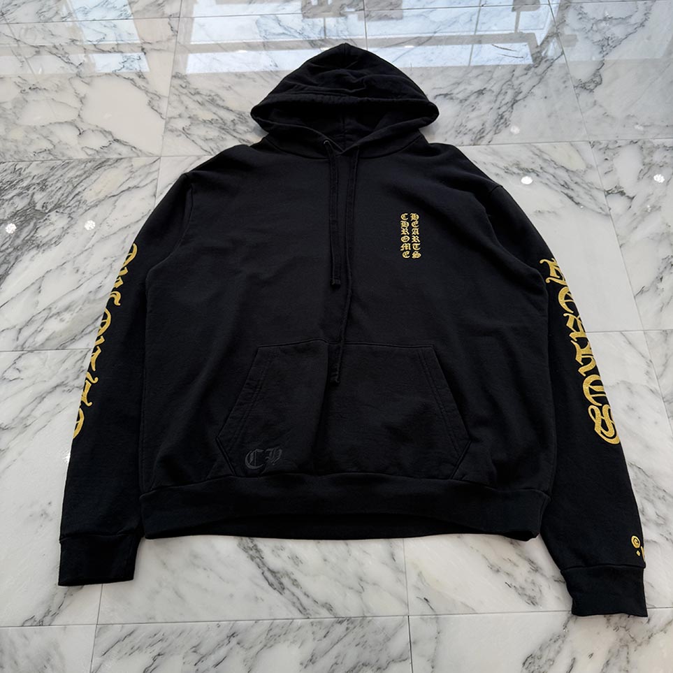 楽天市場】CHROME HEARTS Vertical Logo Pullover Hoodie Size XL