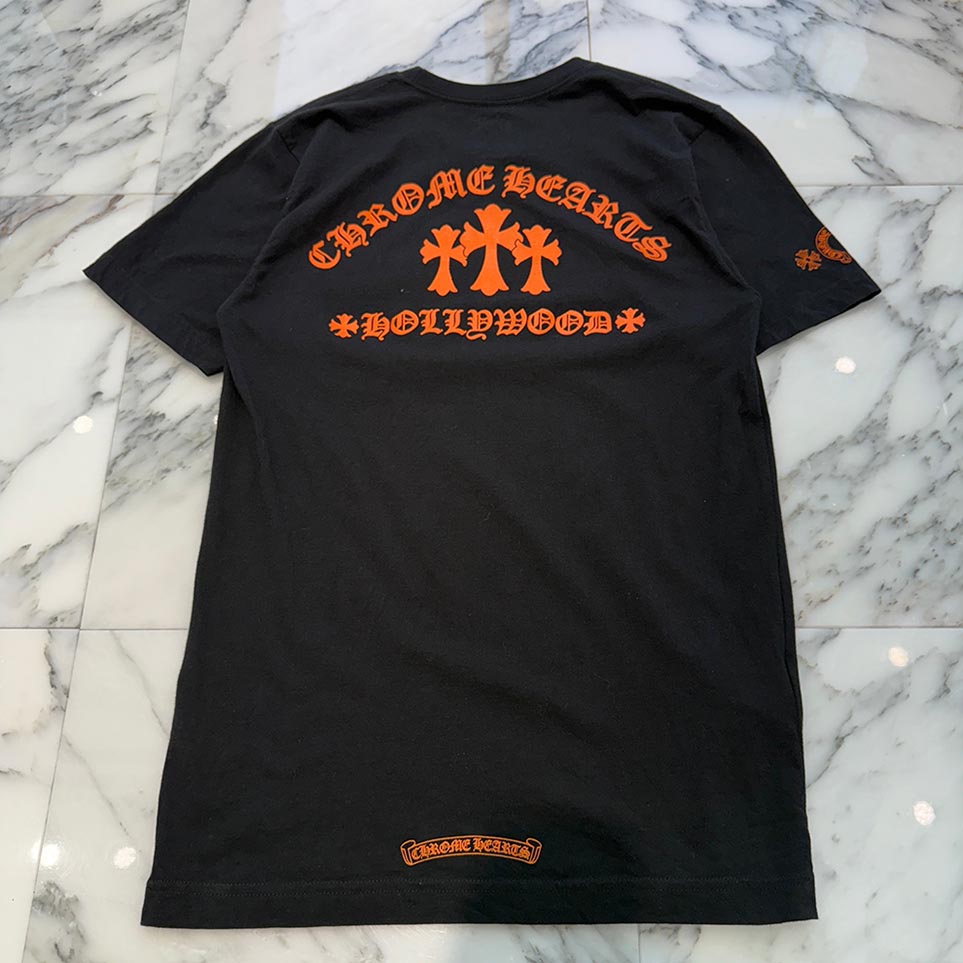楽天市場】CHROME HEARTS Orange Cemetery Cross LS Tee クロムハーツ