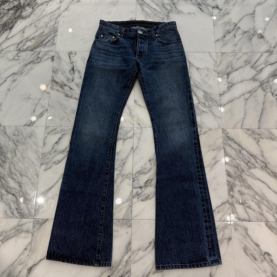 クロムハーツ　フレアパンツ CHROME HEARTS(クロムハーツ) フレアデニムパンツ DNM PANTS