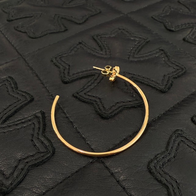 楽天市場】CHROME HEARTS 22K #5 DAGGER HOOP EARRING クロムハーツ
