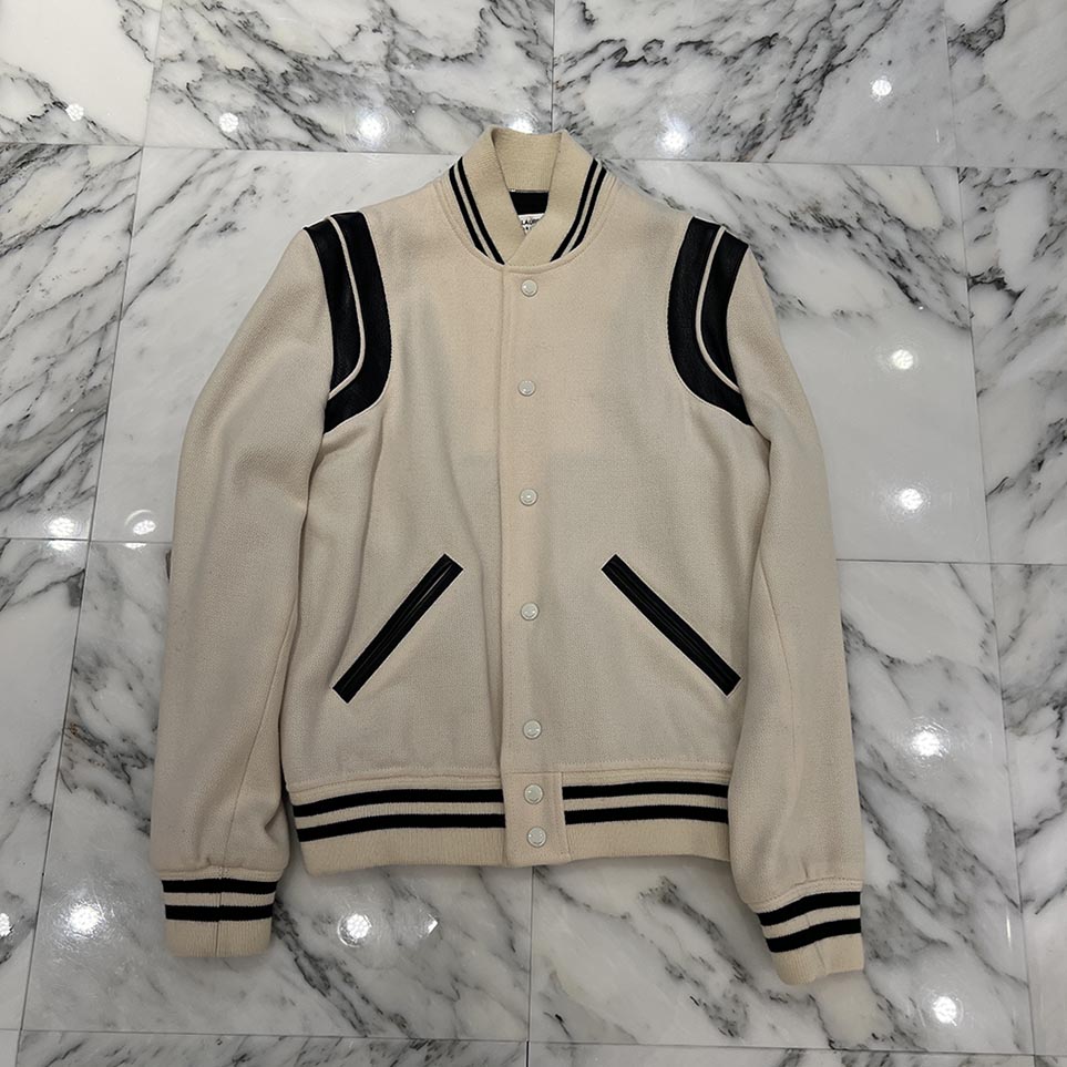 楽天市場】SAINT LAURENT 354718 Y180W TEDDY JACKET(テディ