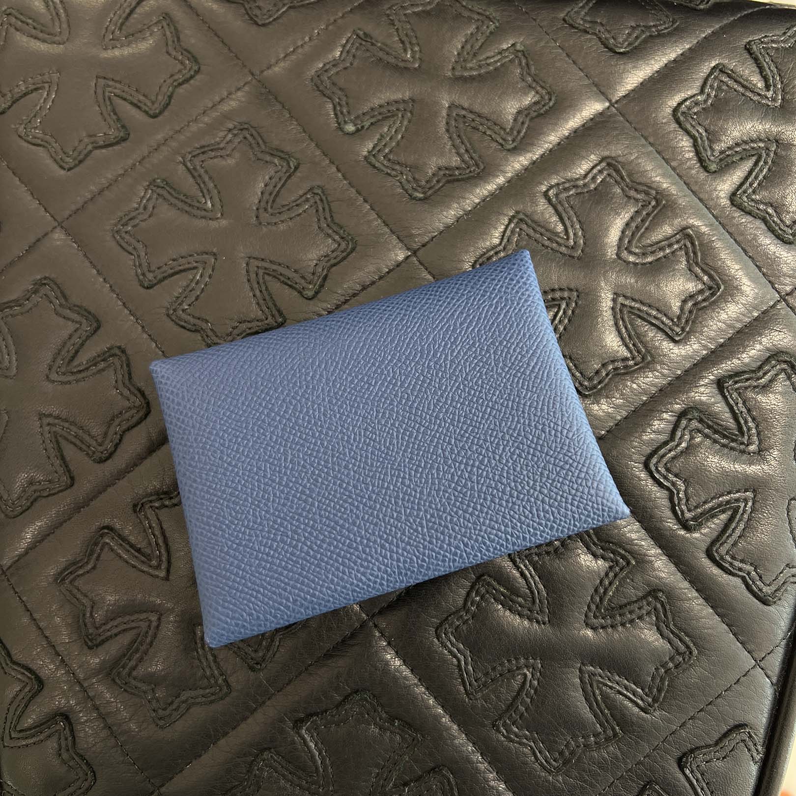 HERMES Calvi Duo Verso Card Case \