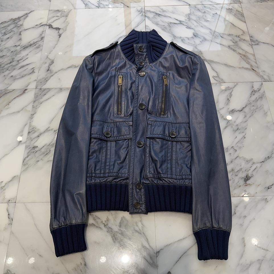 楽天市場】【グッチ】Gucci DIY メンズ レザー タイガー ボンバー