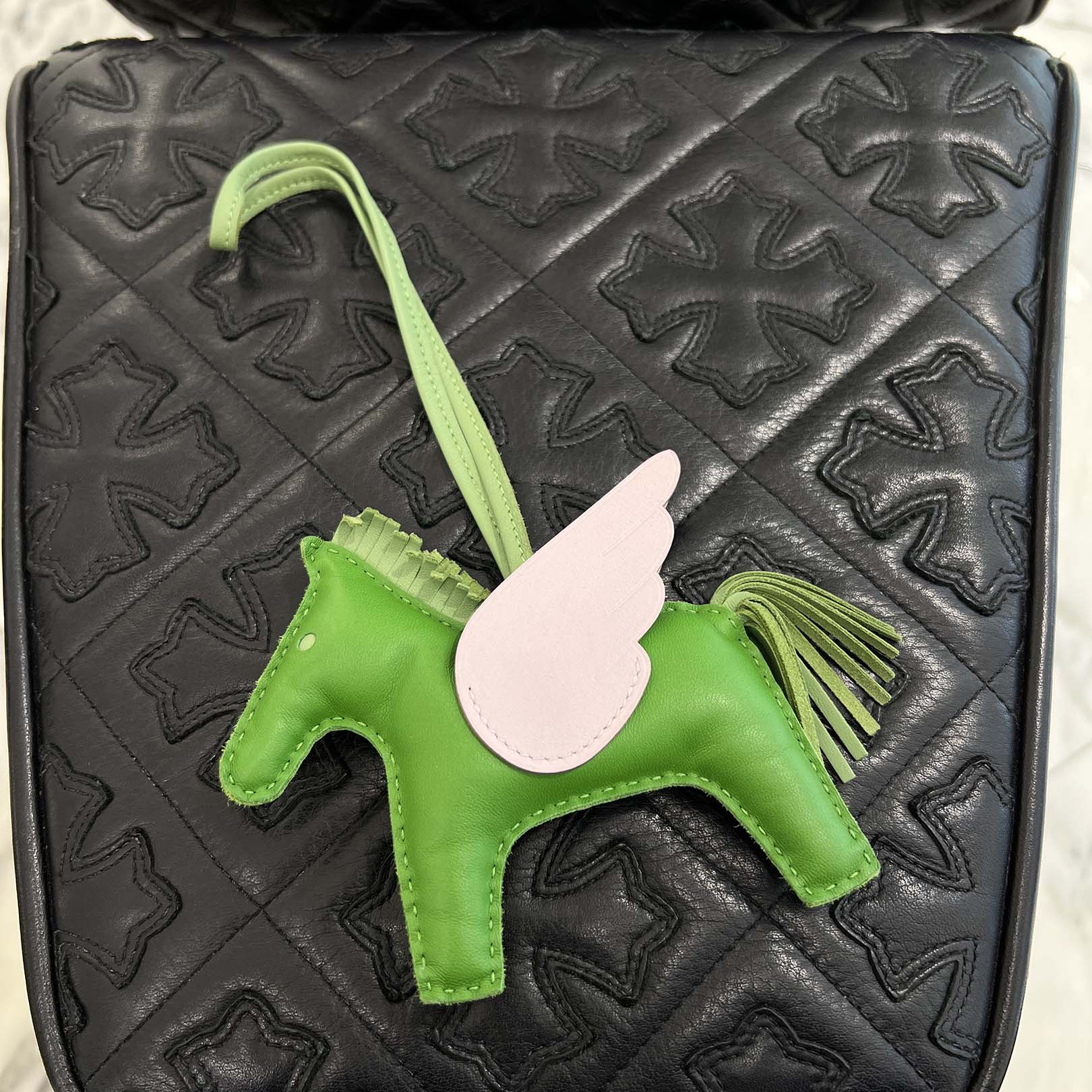 楽天市場】HERMES Rodeo PM Charm U刻印 エルメス ロデオ PM チャーム 