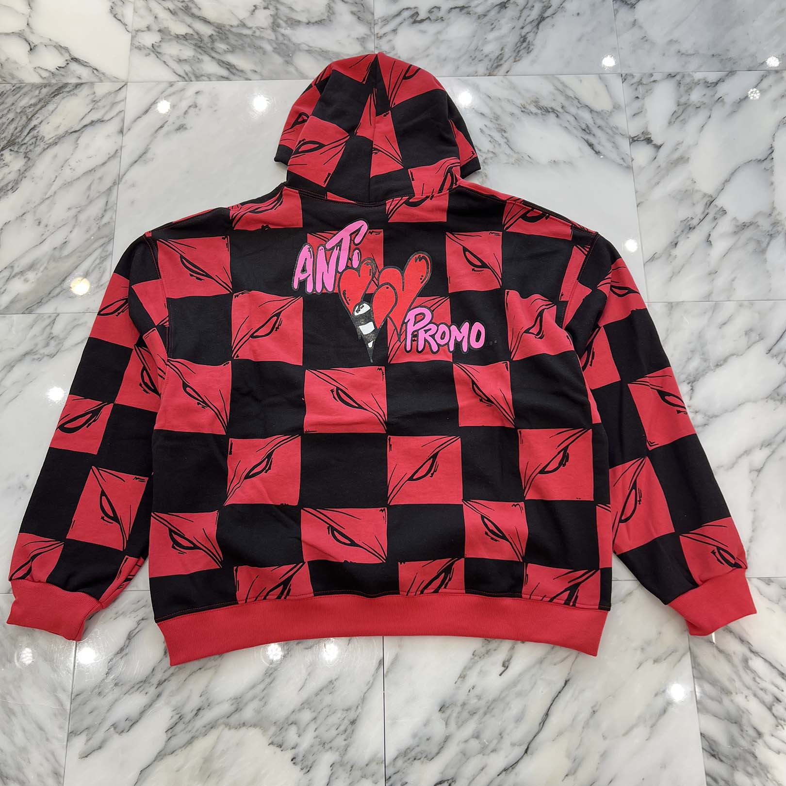 アンチプロモ サイズ:XXL  99 EYES HOODIE MATTY BOYプリントプルオーバーパーカー 中古 SJ02 楽天市場】アンチプロモ ANTI PROMO サイズ:L 99 EYES HOODIE MATTY