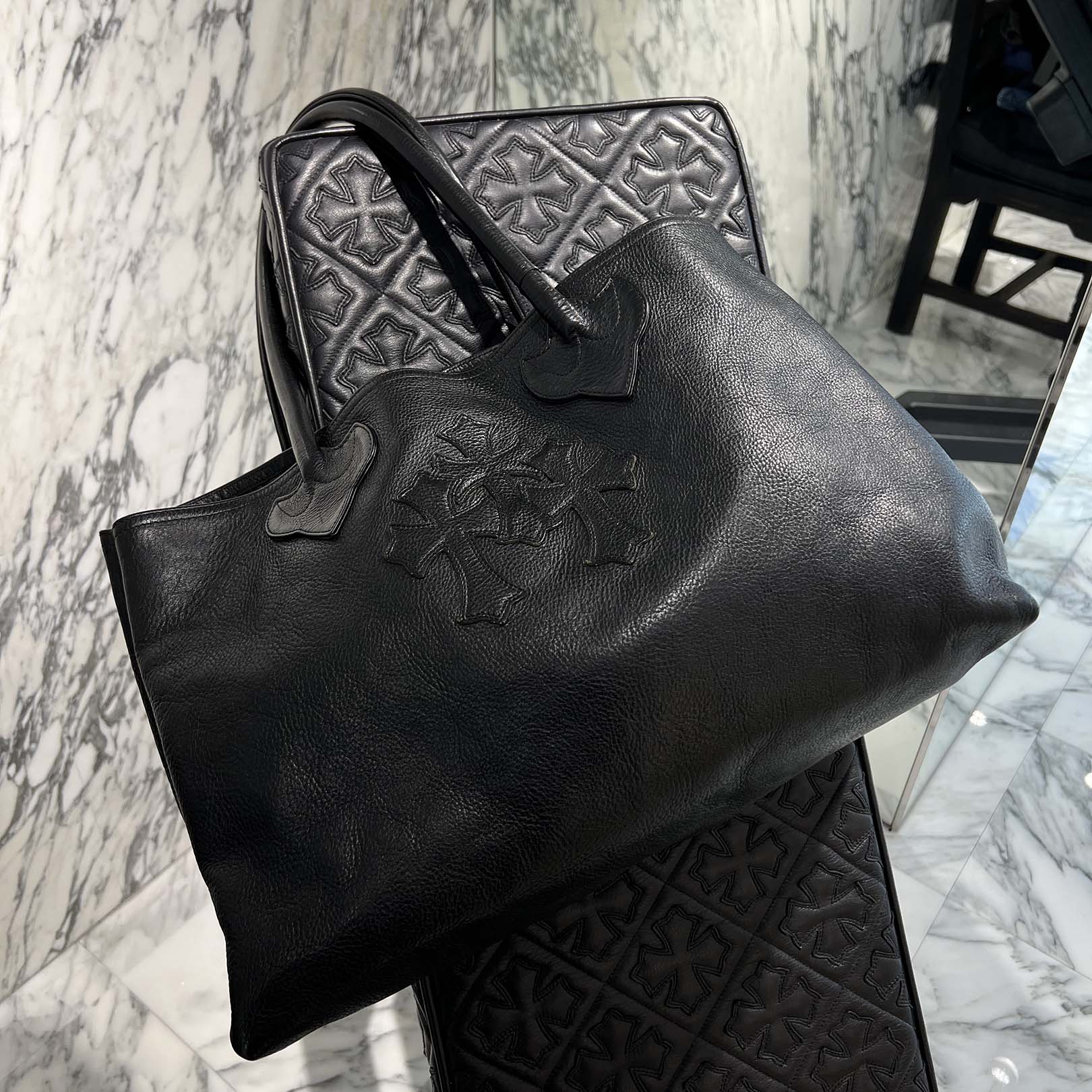 楽天市場】【CHROME HEARTS クロムハーツ Bag バッグ】トートバッグ
