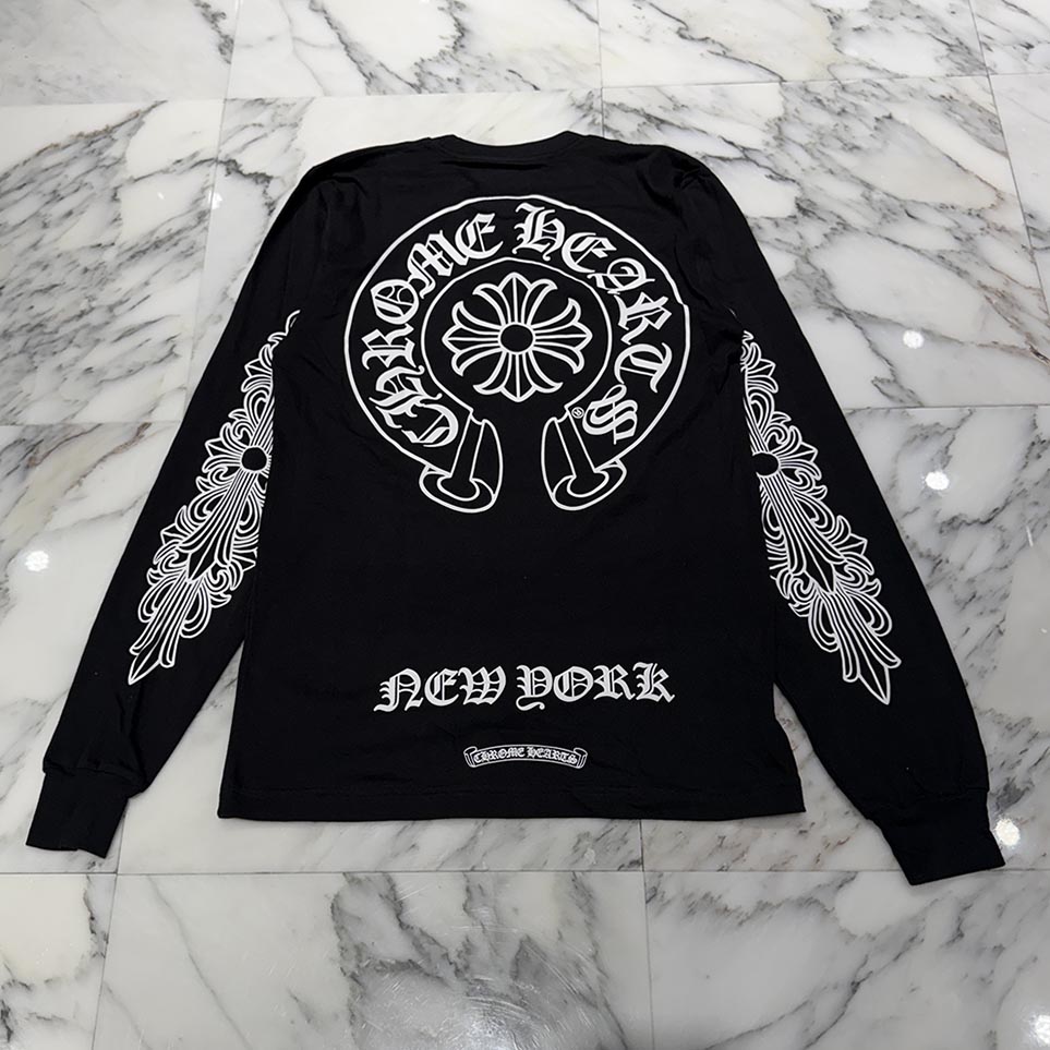 楽天市場】【L】 【新品同様】 CHROME HEARTS クロムハーツ L/S Tee