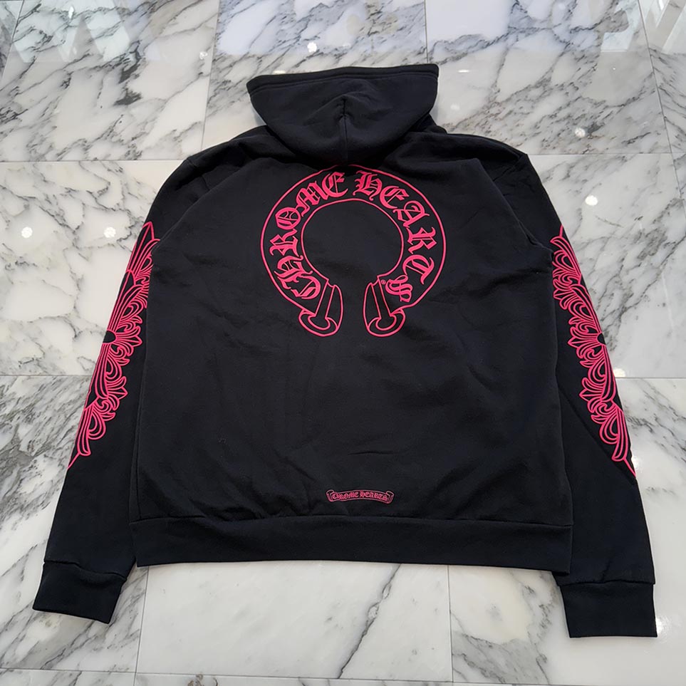 楽天市場】【L】 【美品】 CHROME HEARTS クロムハーツ Zip Hoodie