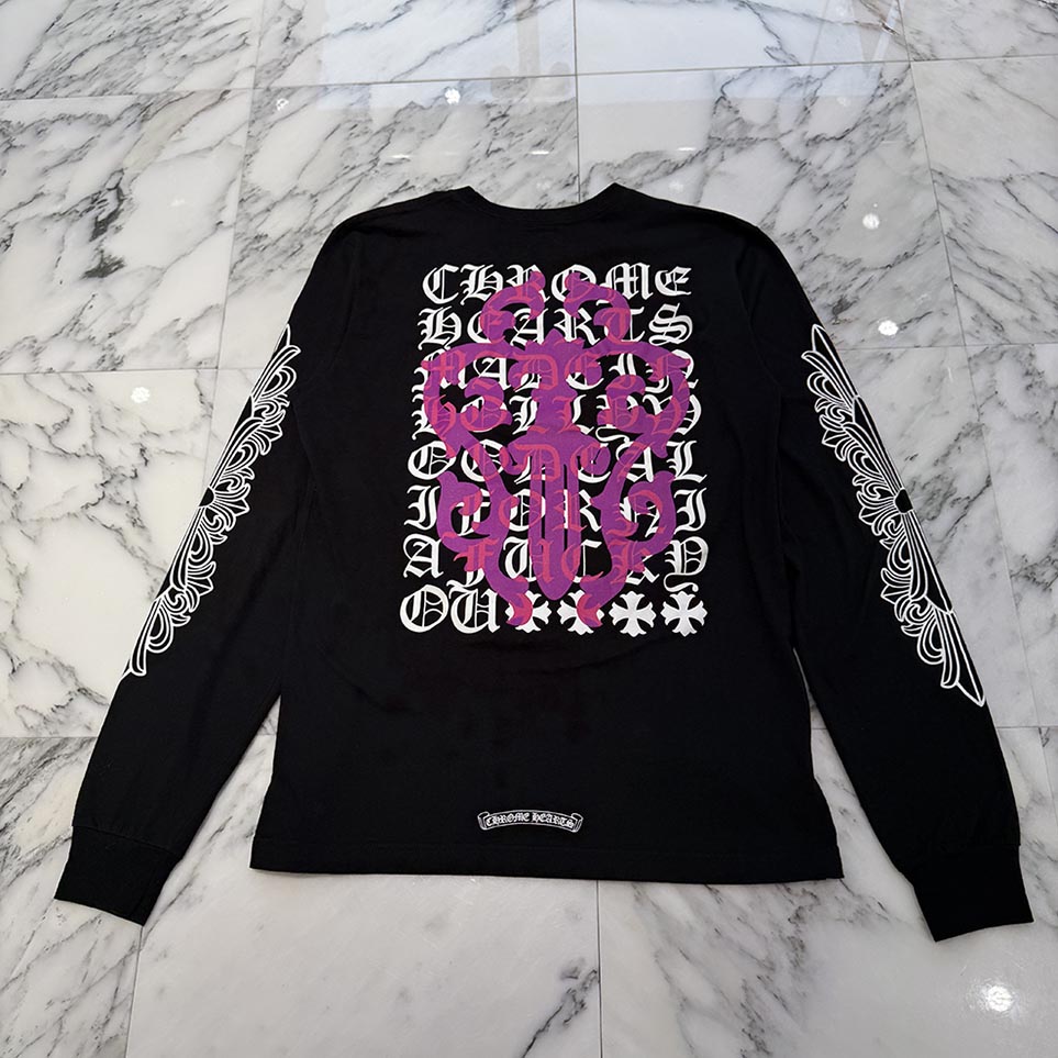 楽天市場】Chrome Hearts クロムハーツ Dagger Eye Chart L/S Tee