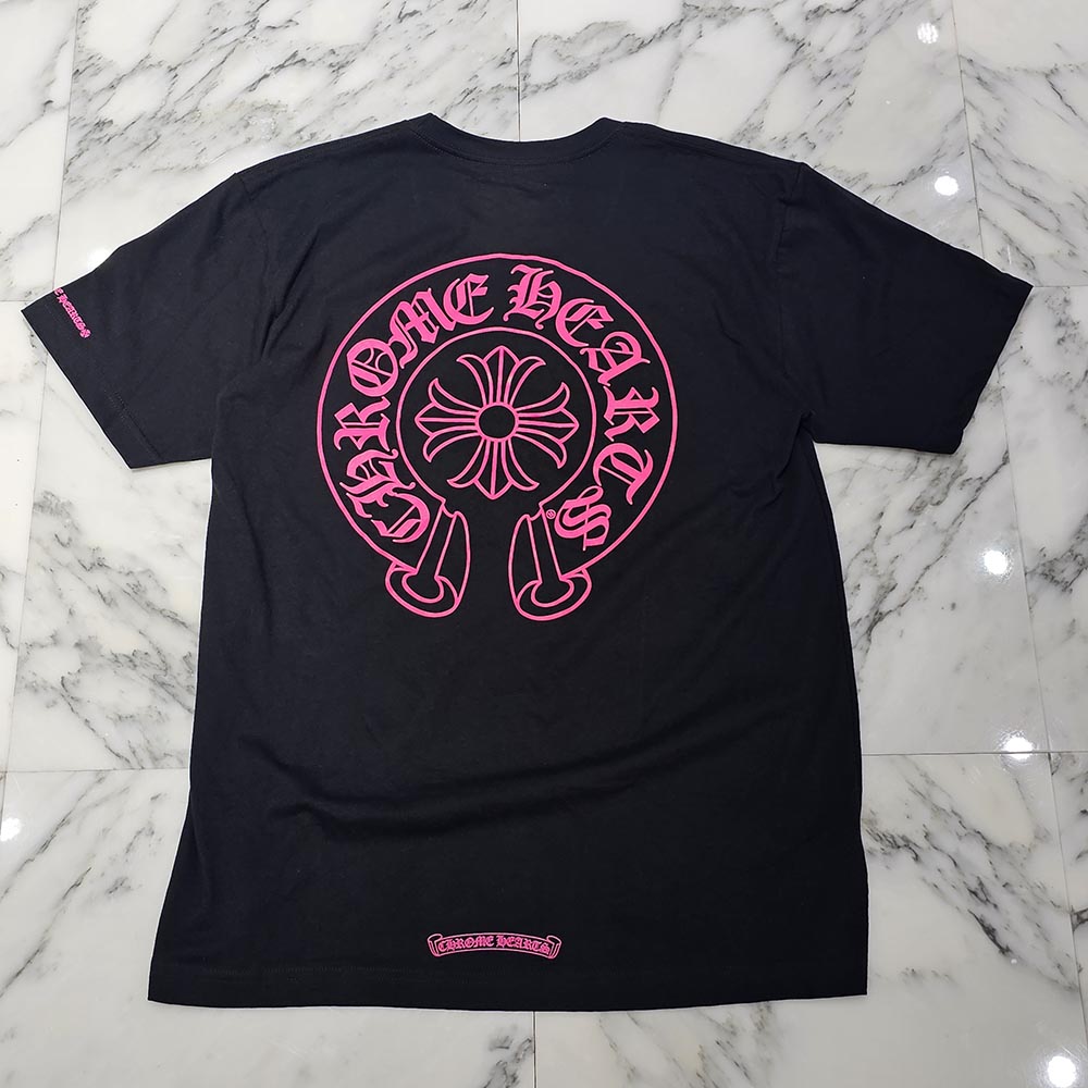 楽天市場】CHROME HEARTS 2025AW Pink Horseshoe Tee Size M クロム