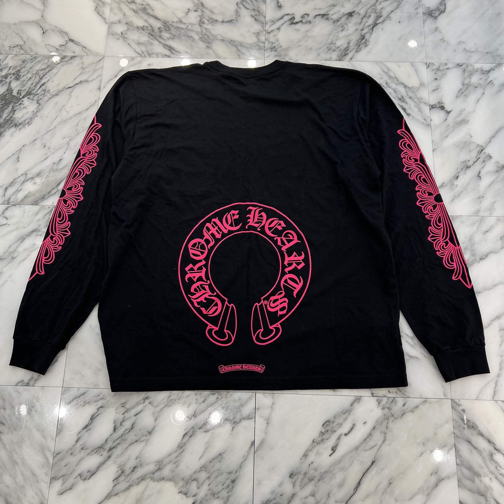 楽天市場】CHROME HEARTS クロムハーツ33 HORSESHOE LOGO LONG SLEEVE