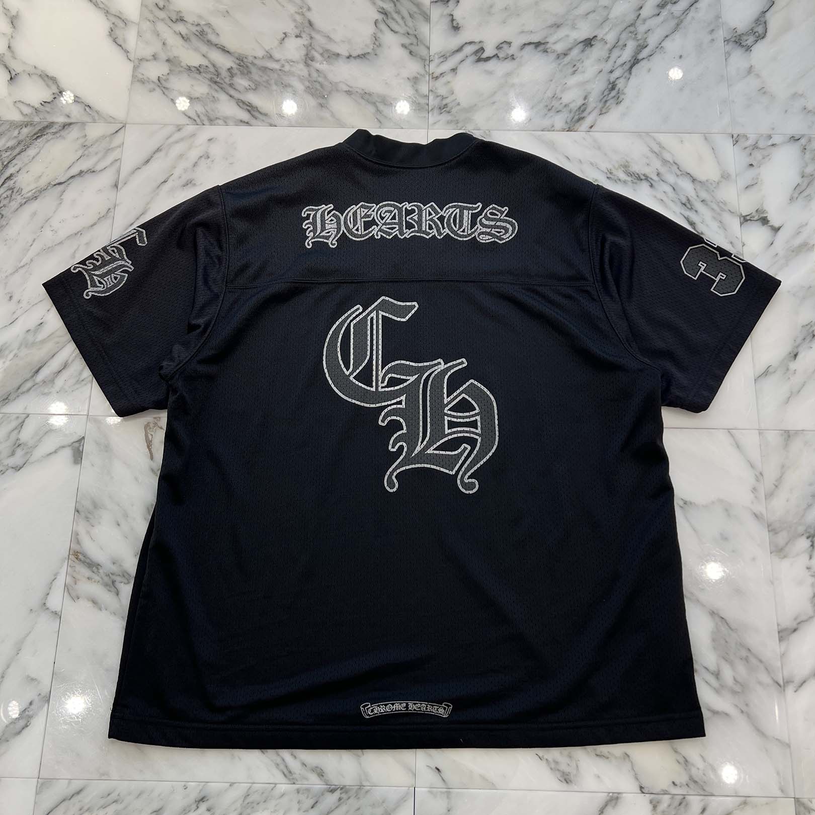 楽天市場】CHROME HEARTS 銀座店 クロムハーツ MESH WARM UP JERSEY