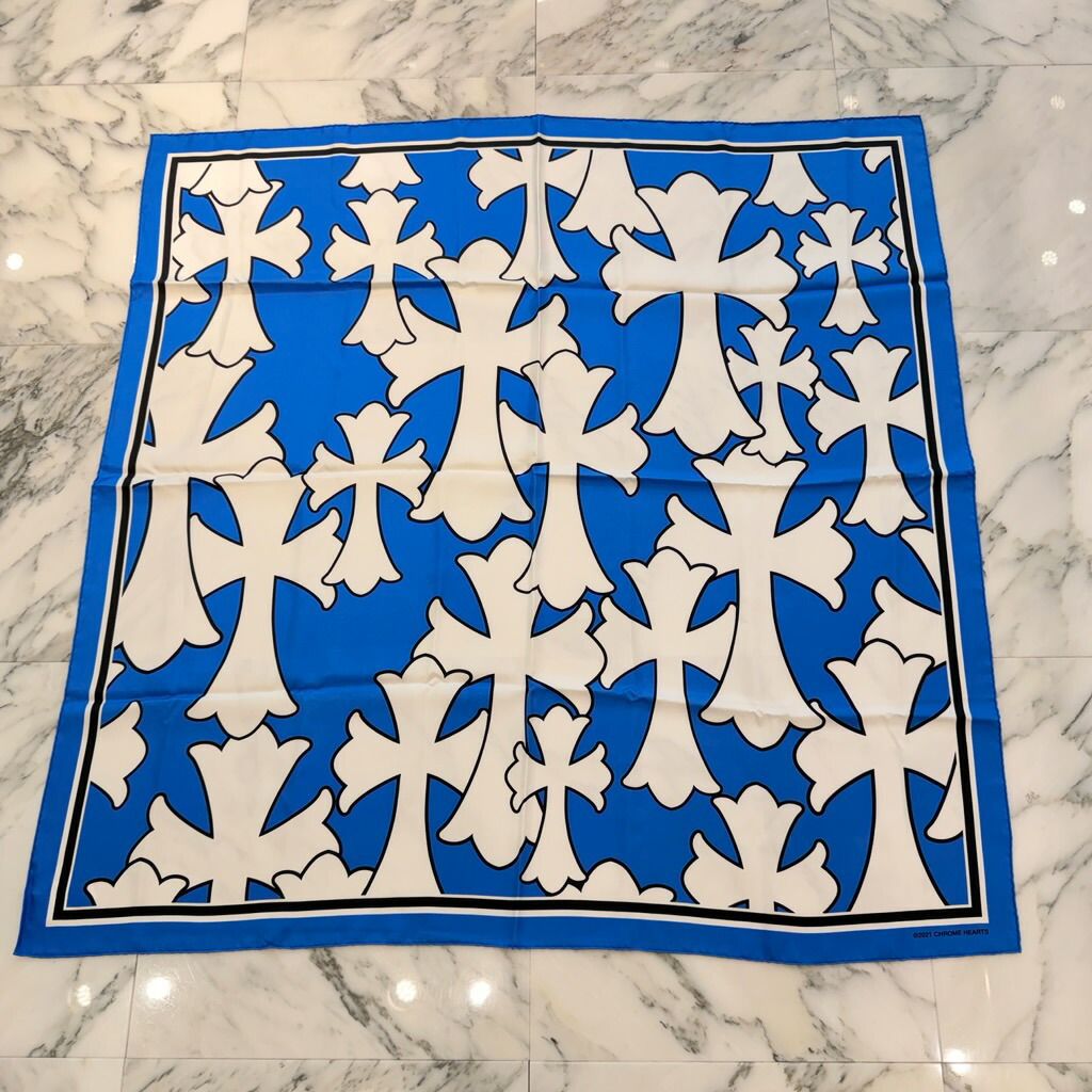 7月で掲載終了【美品】クロムハーツ/シルクバンダナ 7月で掲載終了【美品】クロムハーツ/シルクバンダナ 7月で掲載終了【美