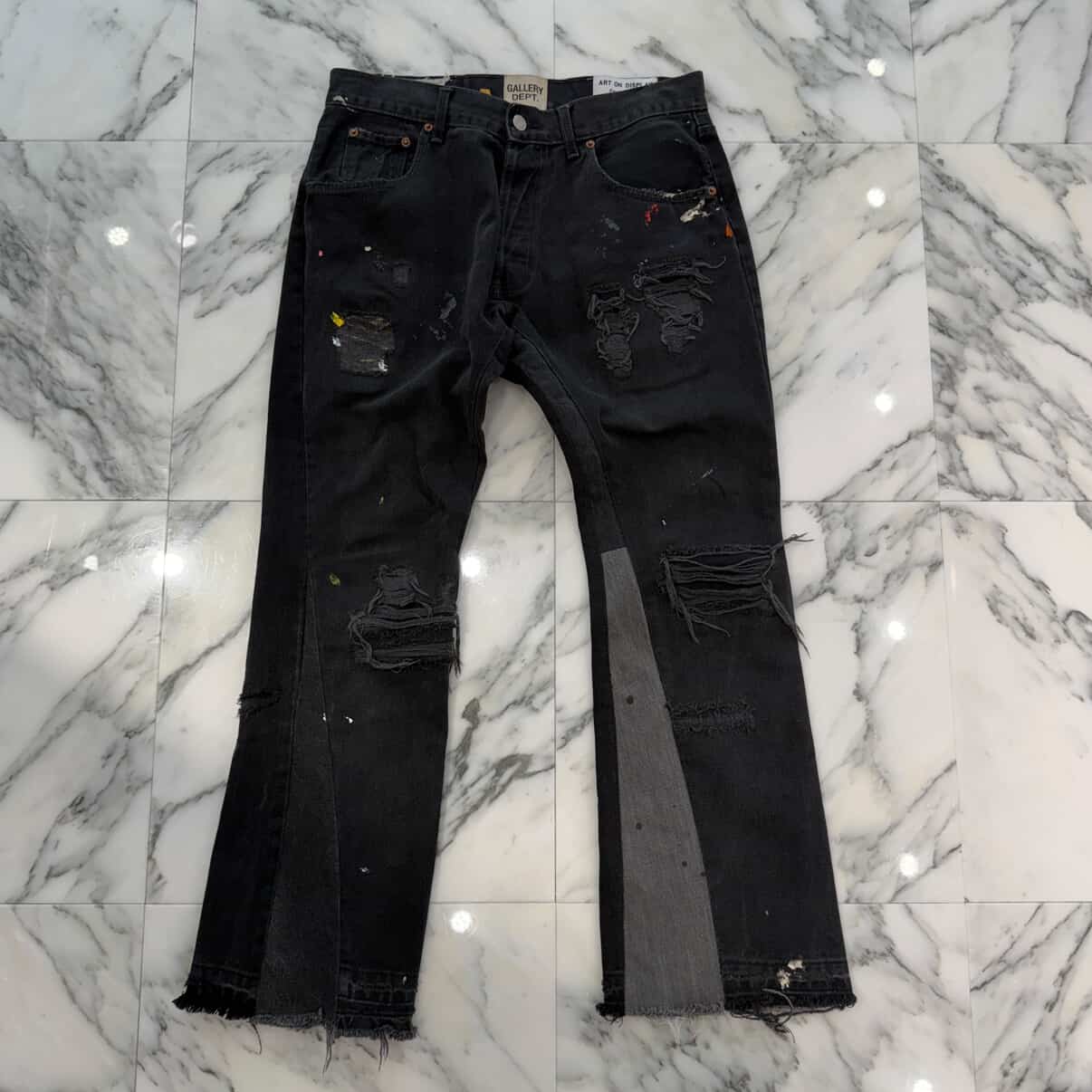 楽天市場】GALLERY DEPT. LA Work Shop Flared Denim Pants Size 30