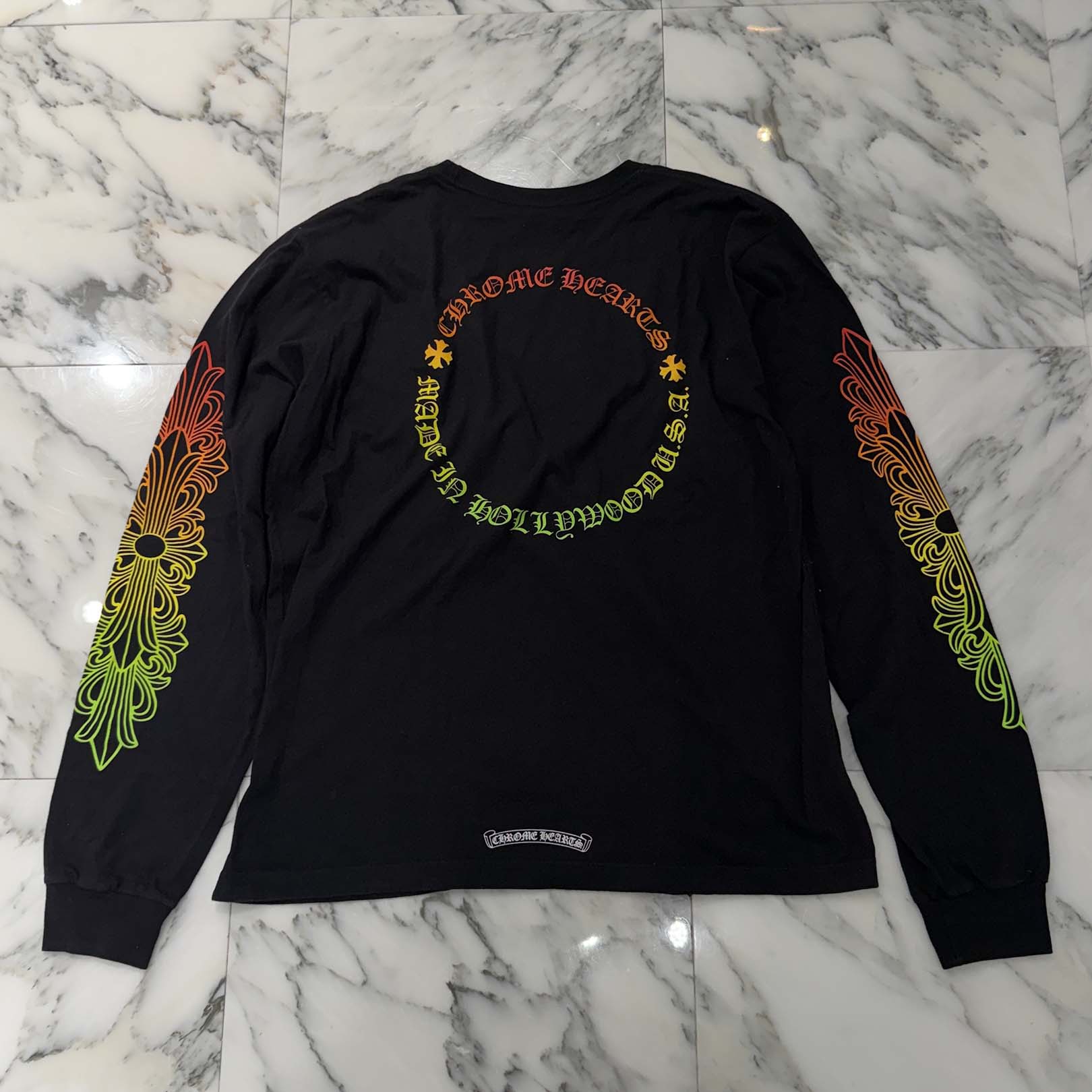 楽天市場】CHROME HEARTS クロムハーツ Graveyard Cemetery Cross L/S