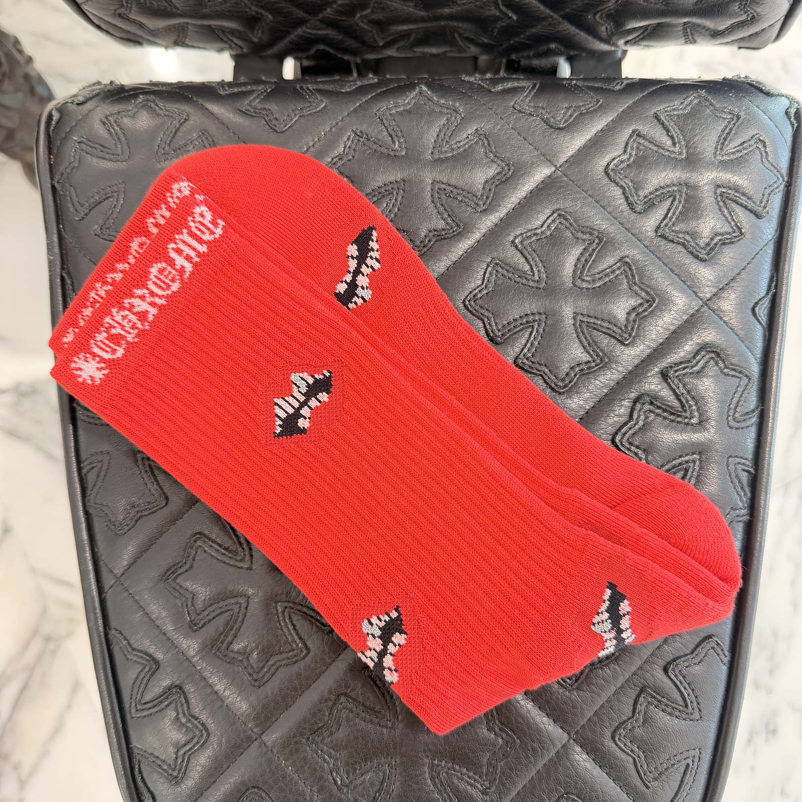 楽天市場】CHROME HEARTSMATTY BOY BRAIN Socks / Greenクロムハーツ