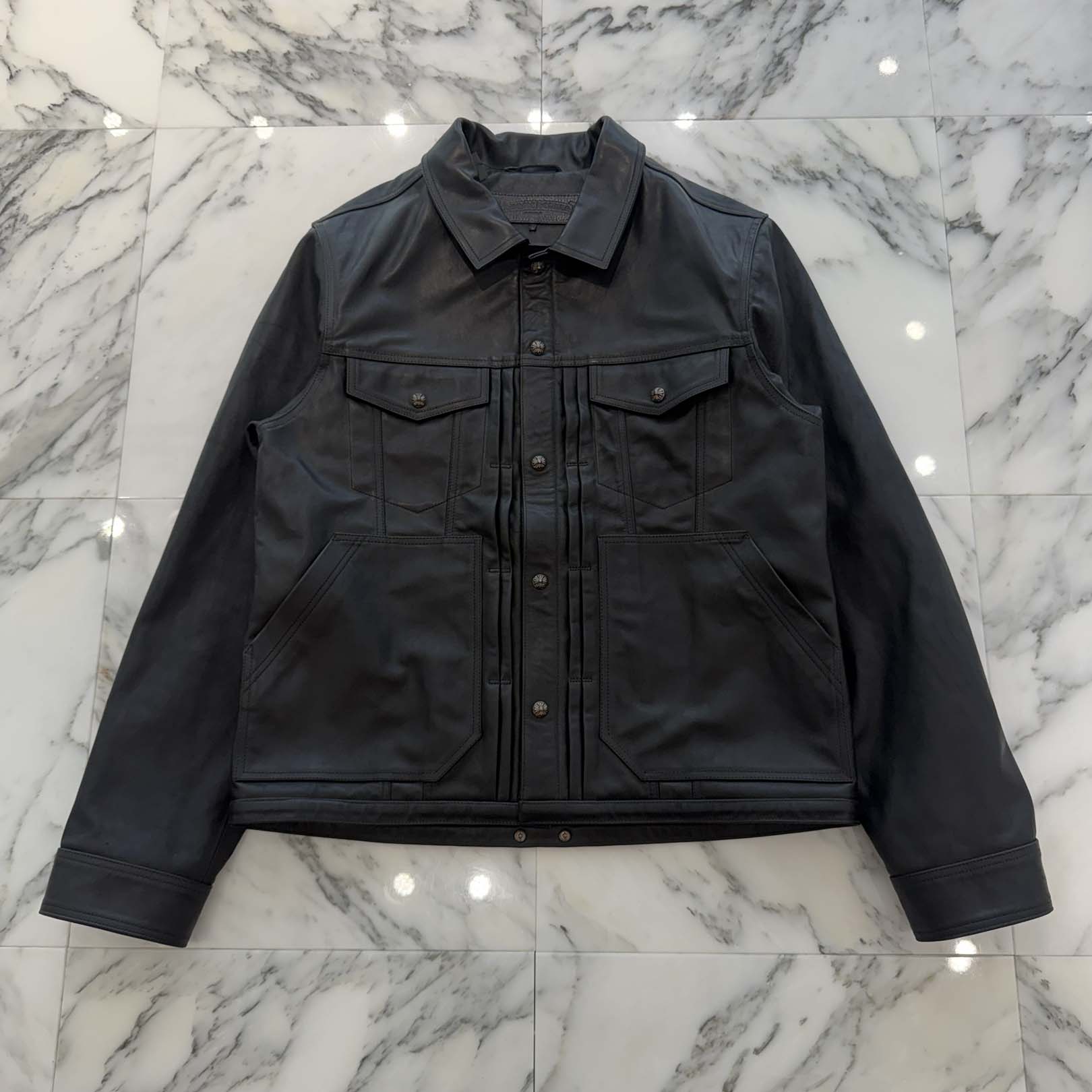 楽天市場】CHROME HEARTS OUTSIDER SHEALING JACKET クロムハーツ