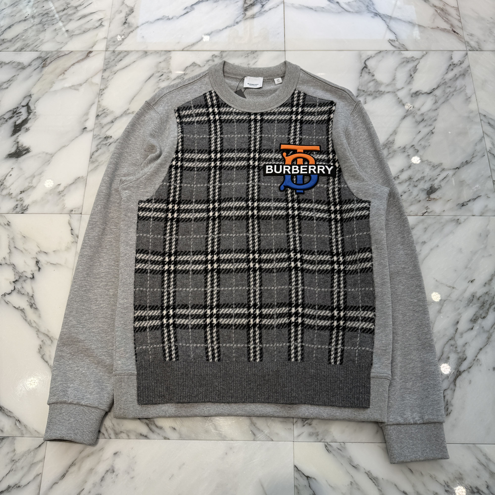Burberry ノバチェックTBクルーネックスウェット Burberry ノバ 