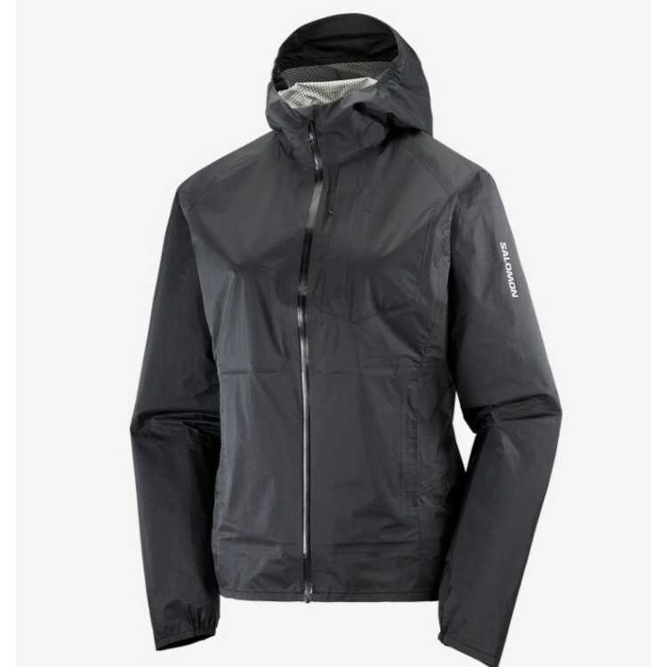 SALOMON ウィンドジャケット　ブラック SALOMON サロモン トレーニングウエア ウインドブレーカー