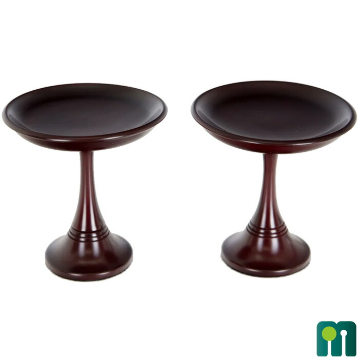 楽天市場】高月 1対セット 貫通型 木製 高杯 仏具 飲食供養具 供養