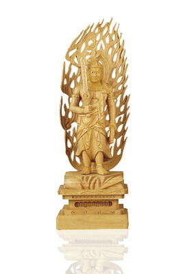 楽天市場】仏像 真言宗 脇侍【檀木 真言宗 脇仏 不動明王 弘法