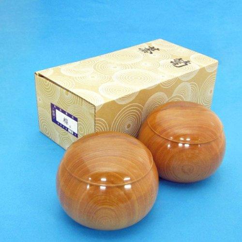 囲碁 高級手作木製碁笥 欅（けやき）極上 特大36号 伝統工芸士作 作者の銘入り｜メモリーショップ