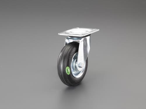 200mm キャスター(自在金具/ｿﾌﾄﾗﾊﾞｰ)｜メモリーショップ