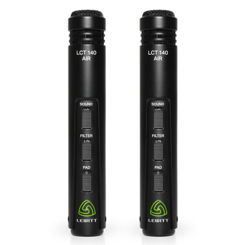 LEWITT ルーイット/LCT 140 AIR Stereo Pair コンデンサーマイク オーディエンスマイク アンビエンス 楽器用 ステレオ ステレオセット｜メモリーショップ