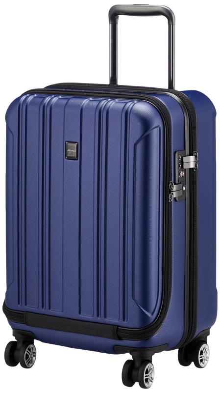 ジッパーキャリー フロントオープン 機内持ち込み|メモリーショップ